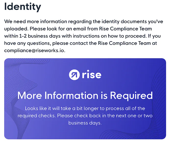 KYC follow-up