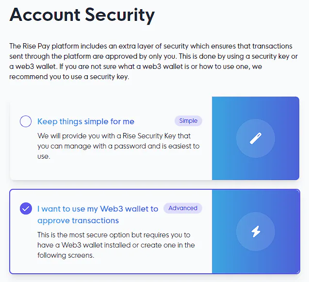 Web3 wallet connection