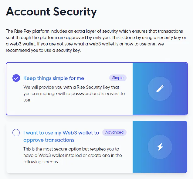 Rise Security Key